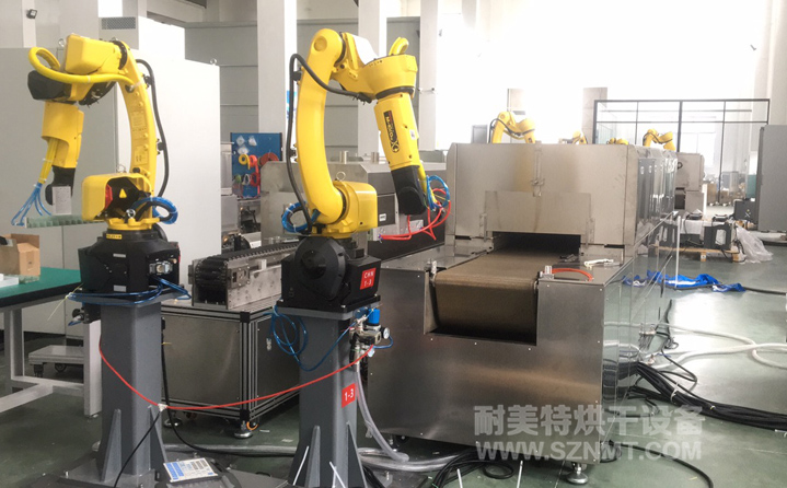 NMT-ZP-108 疫苗玻璃瓶小型預(yù)熱加固化自動裝配線(蘇州?？松?